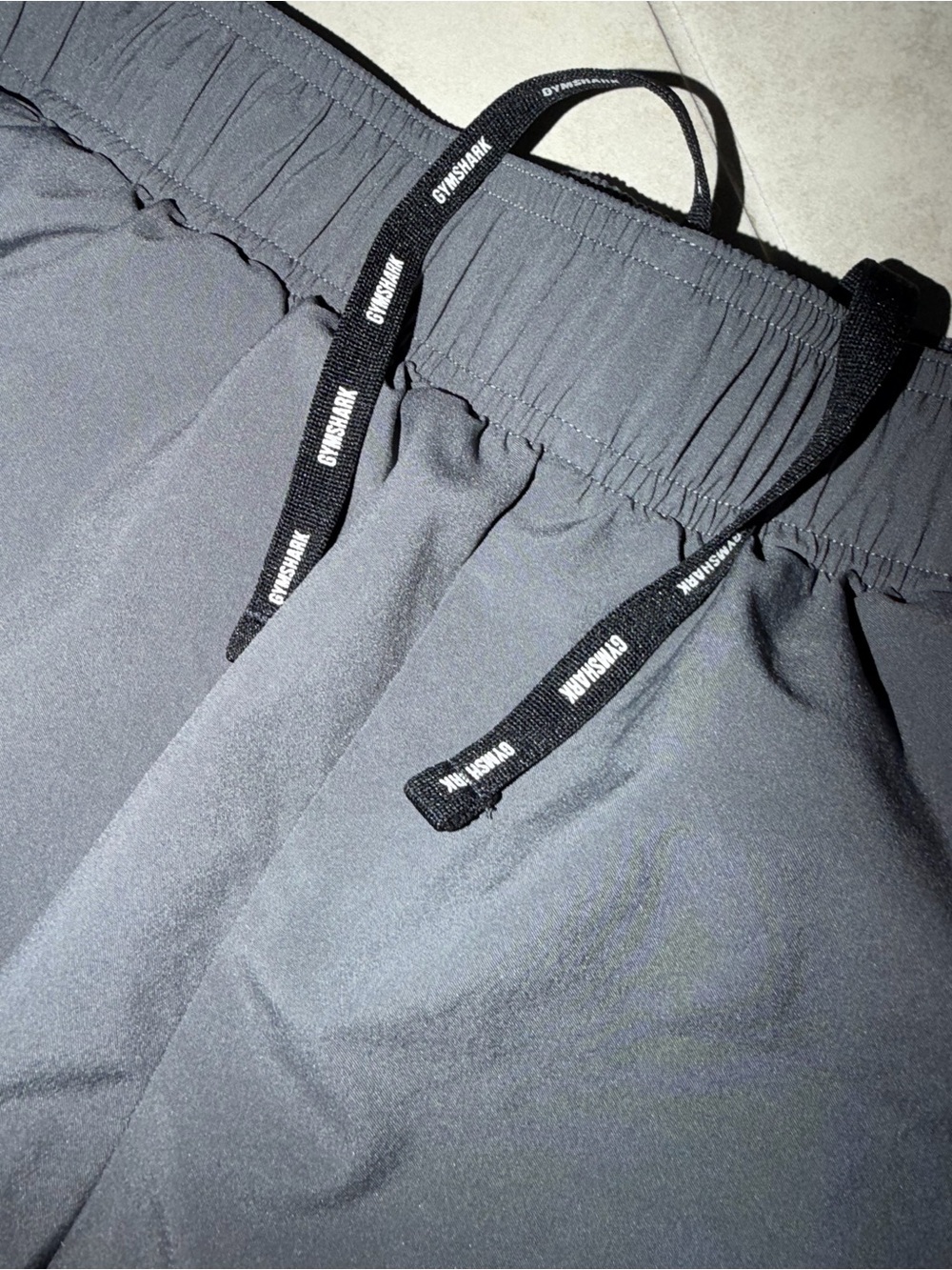 Gymshark Black Active Training Shorts Drawstring Waistband Lined 5 inch - Picture 3 of 8